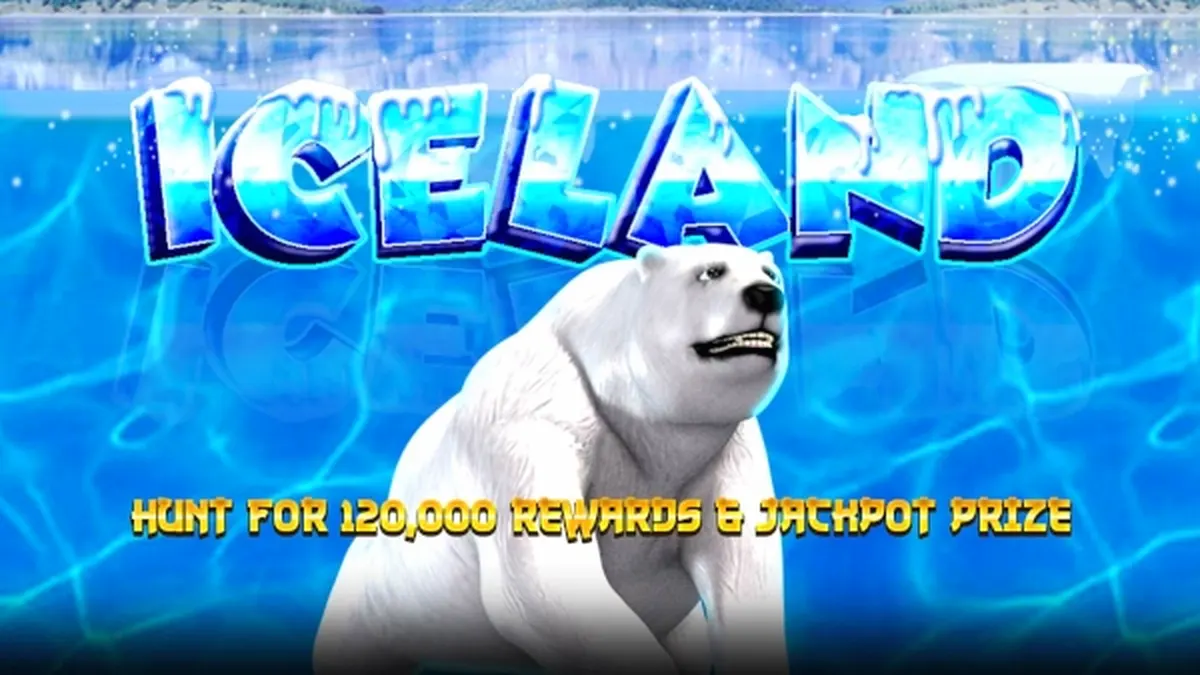 Tampilan visual slot Iceland bertema pemandangan es